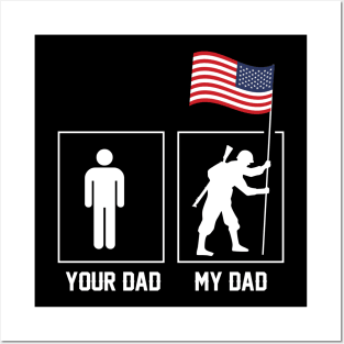 Army Is My Dad Posters and Art